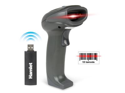 Hamlet BARCODE SCANNER LASER 1D WIRELESS